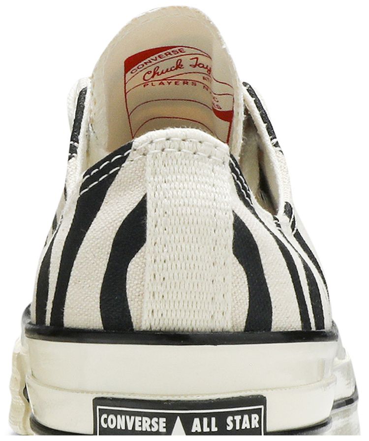 Converse Chuck 70 Low Archival Zebra Print