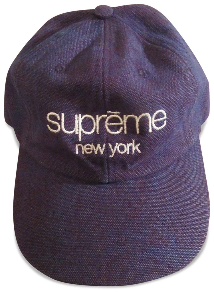 Supreme 2 Tone Canvas 6 Panel Blue