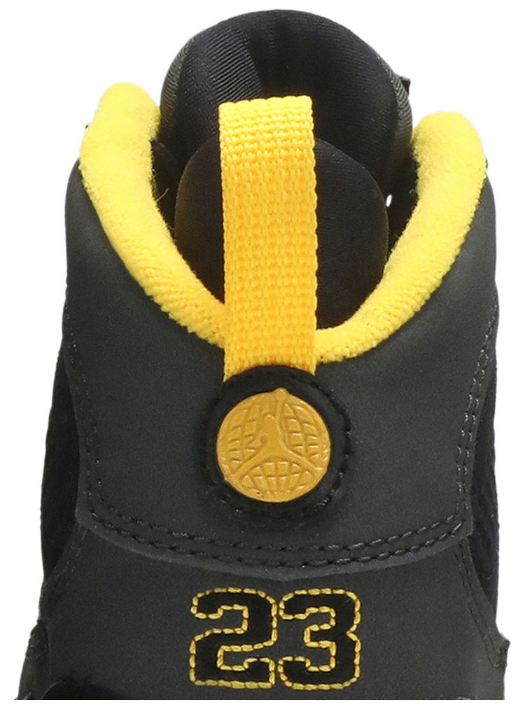 Air Jordan 9 Retro PS Dark Charcoal University Gold