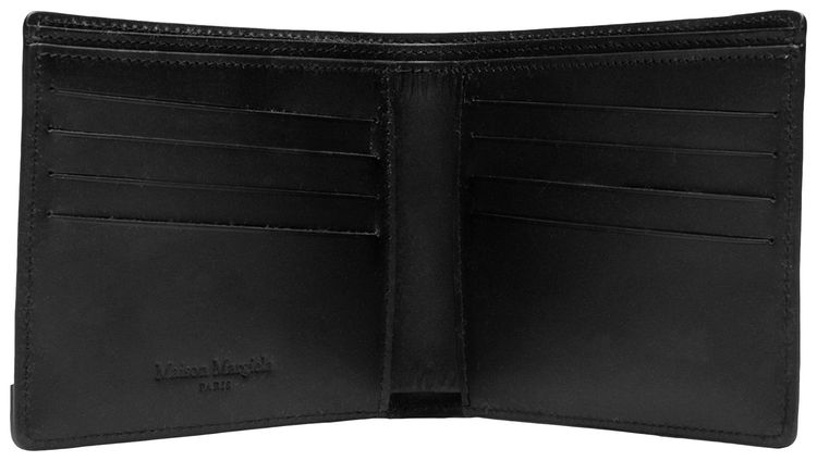 Maison Margiela Bi Fold Wallet BlackPaint