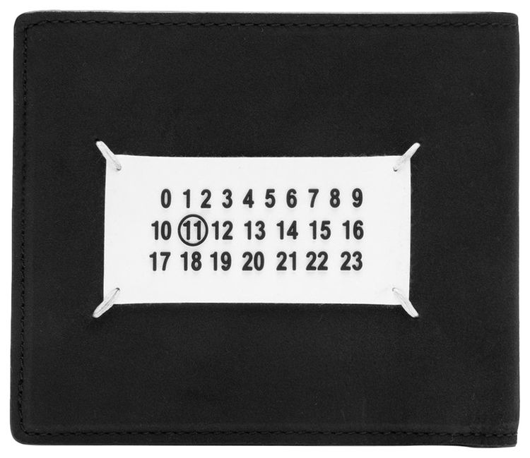 Maison Margiela Bi Fold Wallet BlackPaint
