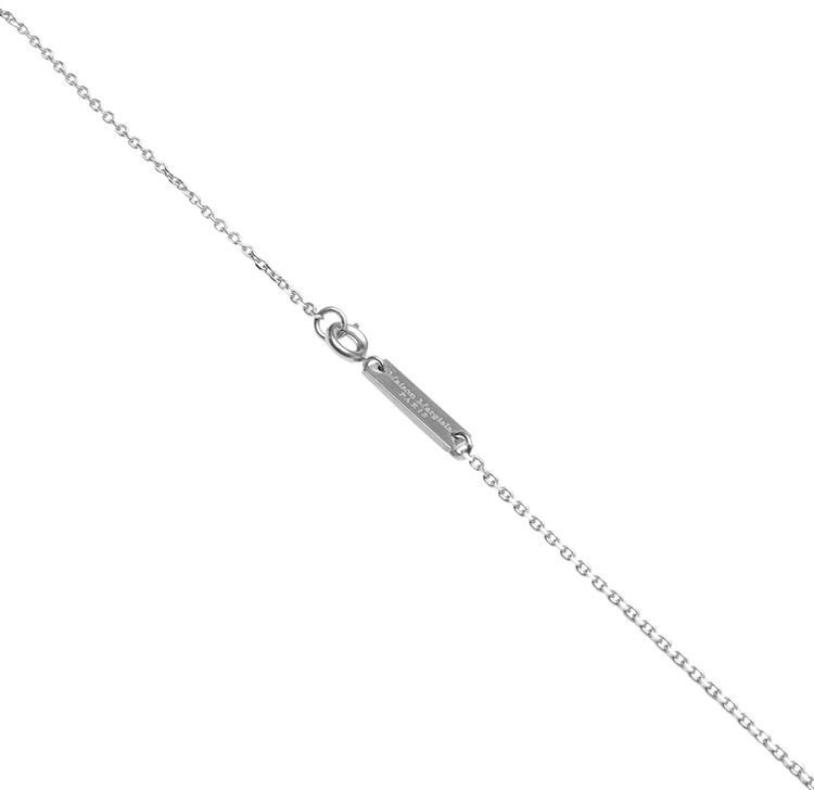 Maison Margiela Semi Polished Necklace Palladio