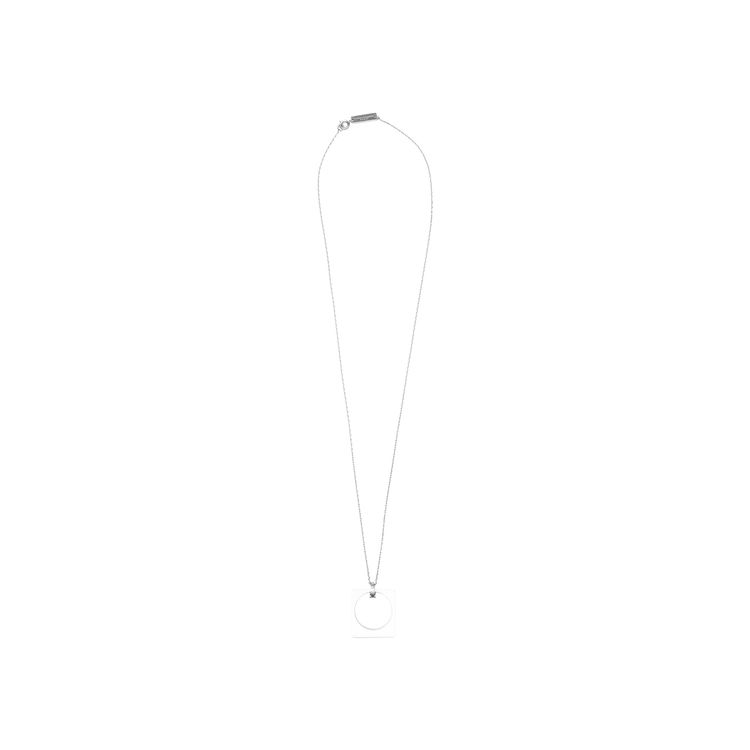 Maison Margiela Semi Polished Necklace Palladio