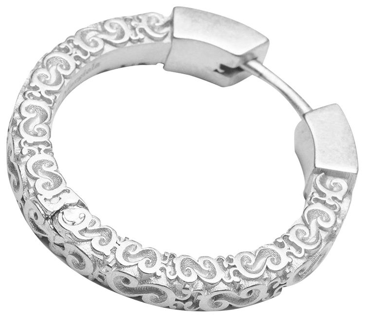 Maison Margiela Semi Polished Earrings Palladio