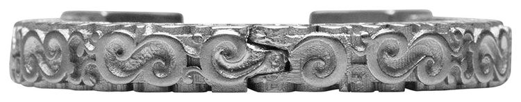 Maison Margiela Semi Polished Earrings Palladio