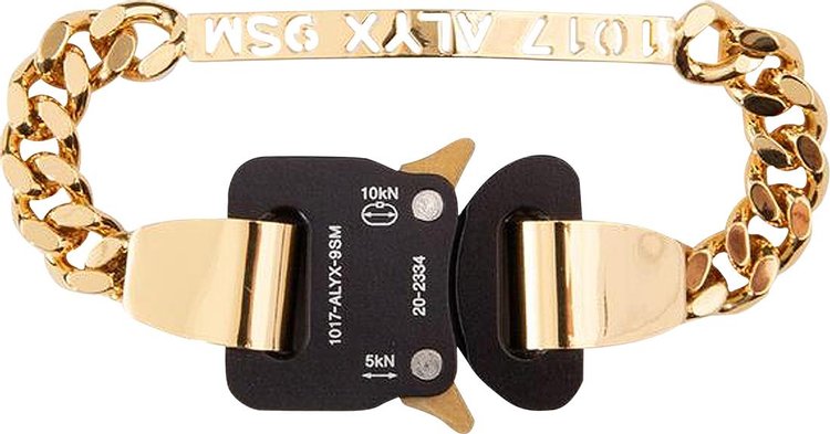 1017 ALYX 9SM Buckle Bracelet 'Gold Shiny'