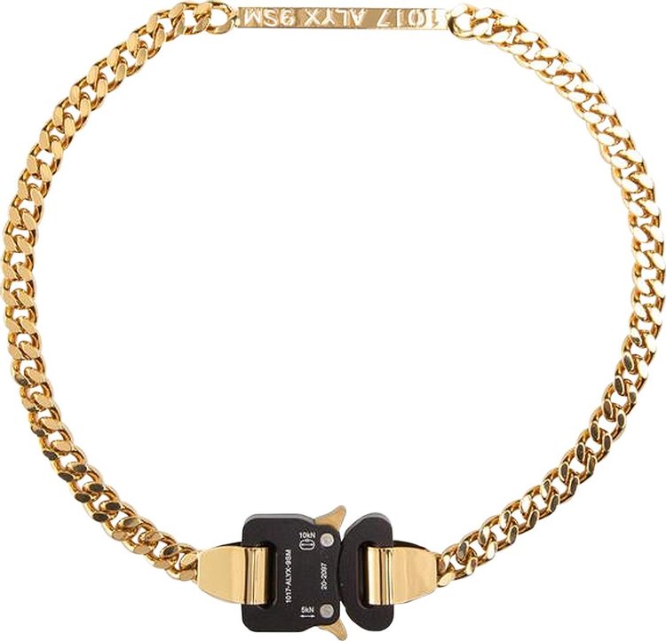 1017 ALYX 9SM Buckle Necklace 'Gold Shiny'