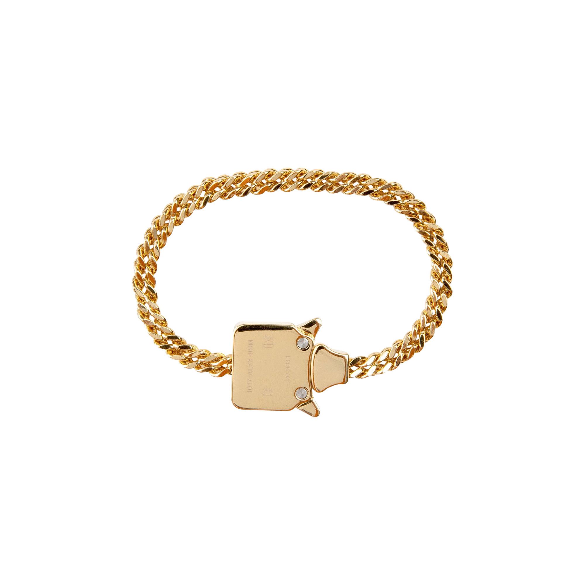 Ali様 Buy 1017 ALYX 9SM Mini Cubix Chain Bracelet 'Gold Shiny