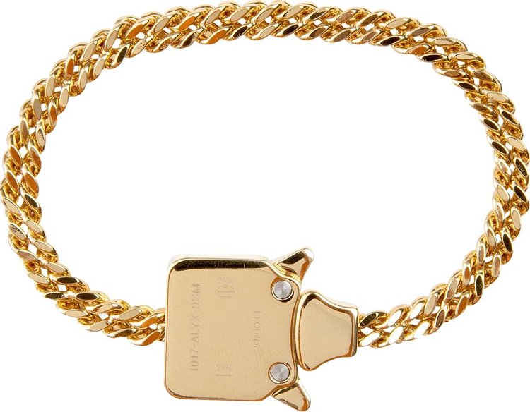 1017 ALYX 9SM Mini Cubix Chain Bracelet 'Gold Shiny'