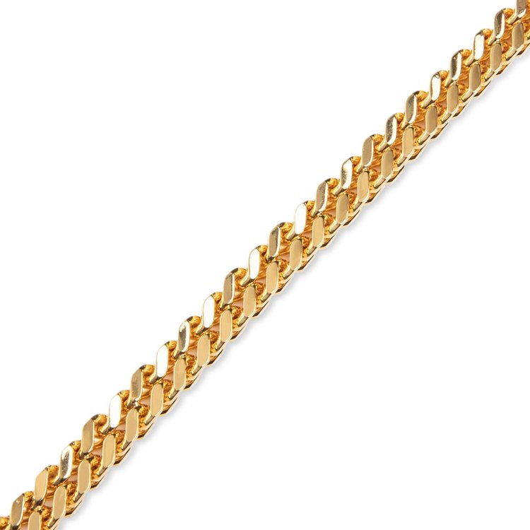 1017 ALYX 9SM Cubix Chain Necklace With Fixed Buckle Gold Shiny