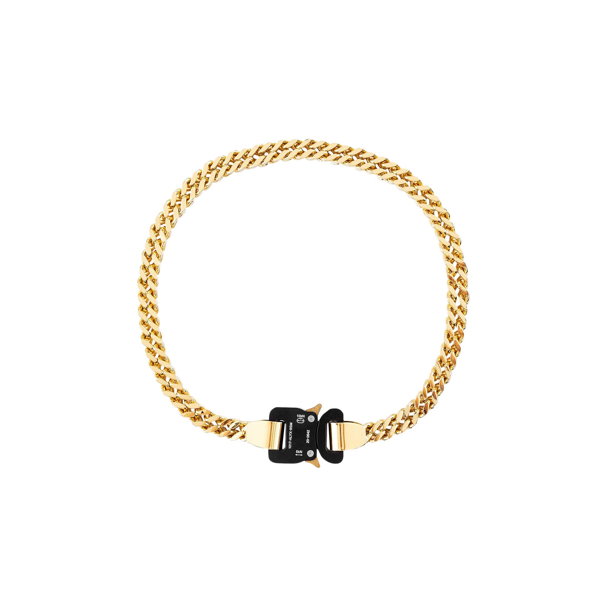【お取り寄せ】 Buy 1017 ALYX 9SM Cubix Chain Necklace 'Gold Shiny アクセサリー