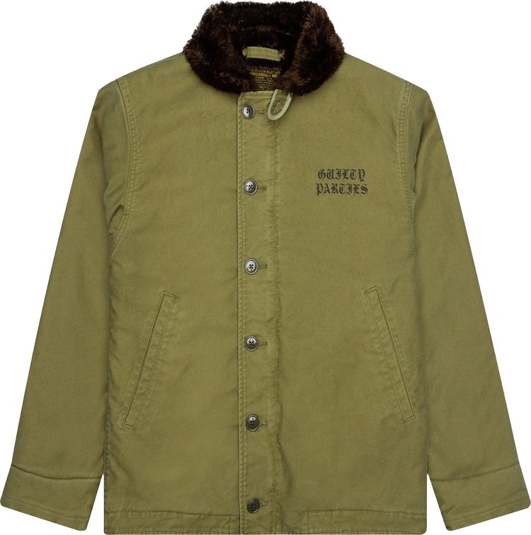 Wacko Maria N 1 Deck Jacket Type 3 Khaki