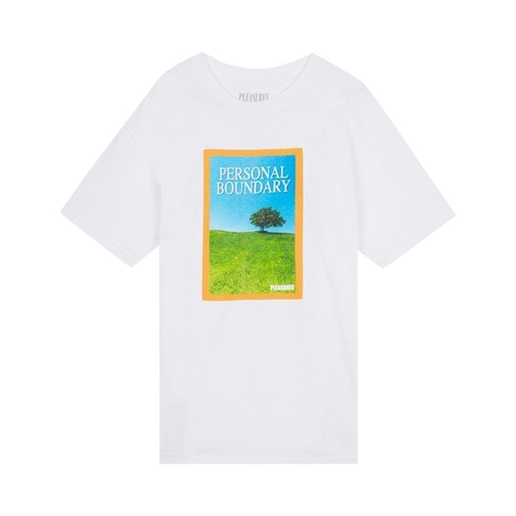 Pleasures Boundary T Shirt White