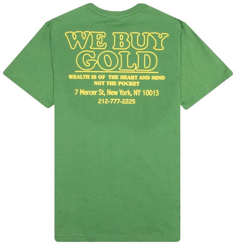 Billionaire Boys Club BB We Buy Gold Short Sleeve Tee Willow Bough