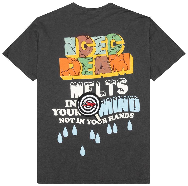 Icecream Melted Short Sleeve Knit Shale