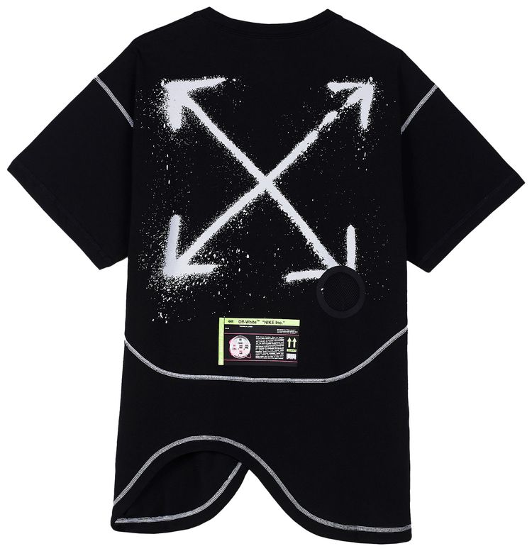 Nike x Off White NRG RU Short Sleeve T Shirt Black