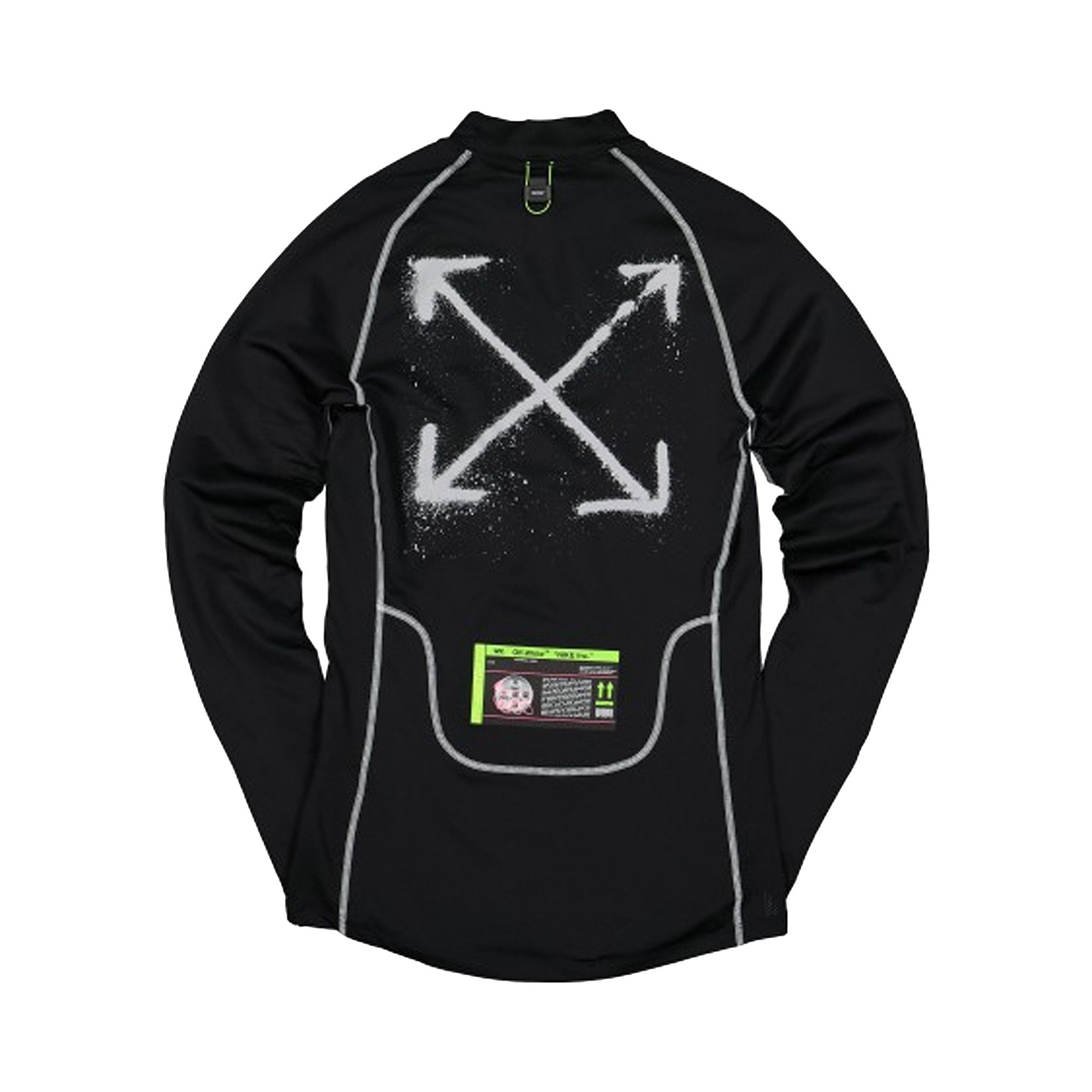 セール商品が満載 Off-White x Nike Buy Pro 'Black T-Shirt Long-Sleeve トップス