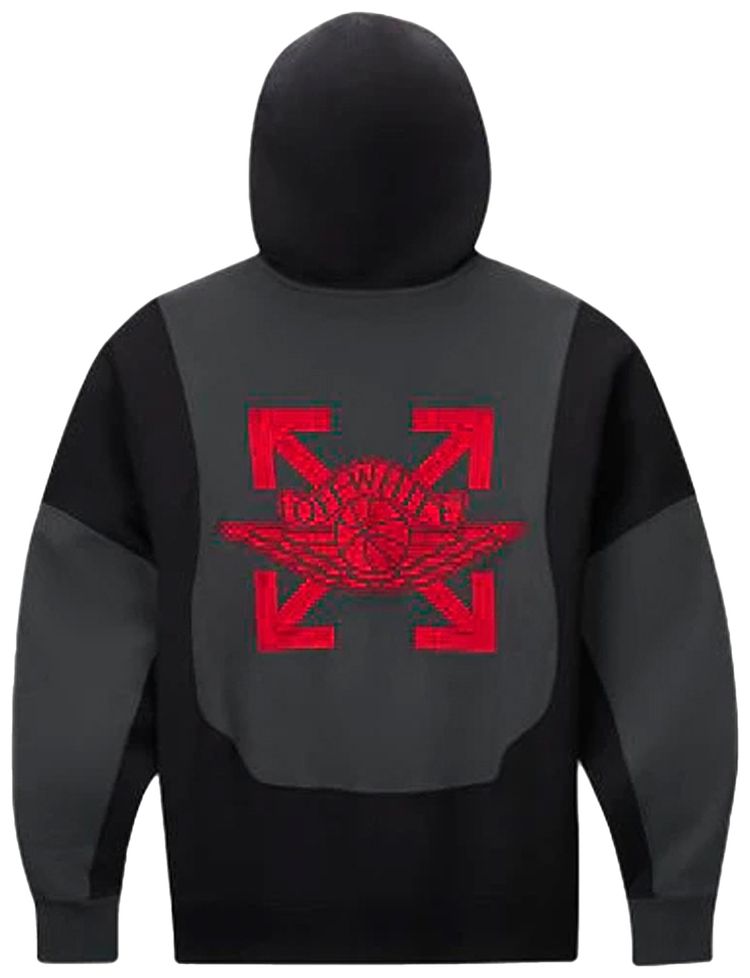 Air Jordan x Off White Hoodie Black