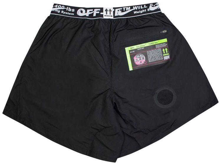 Nike x Off White Running Shorts Black