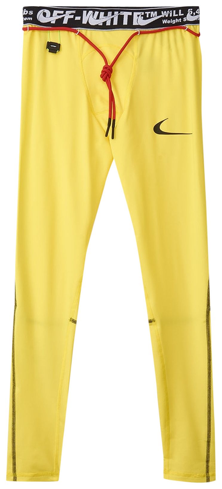 Nike x Off White Running Tights Opti Yellow