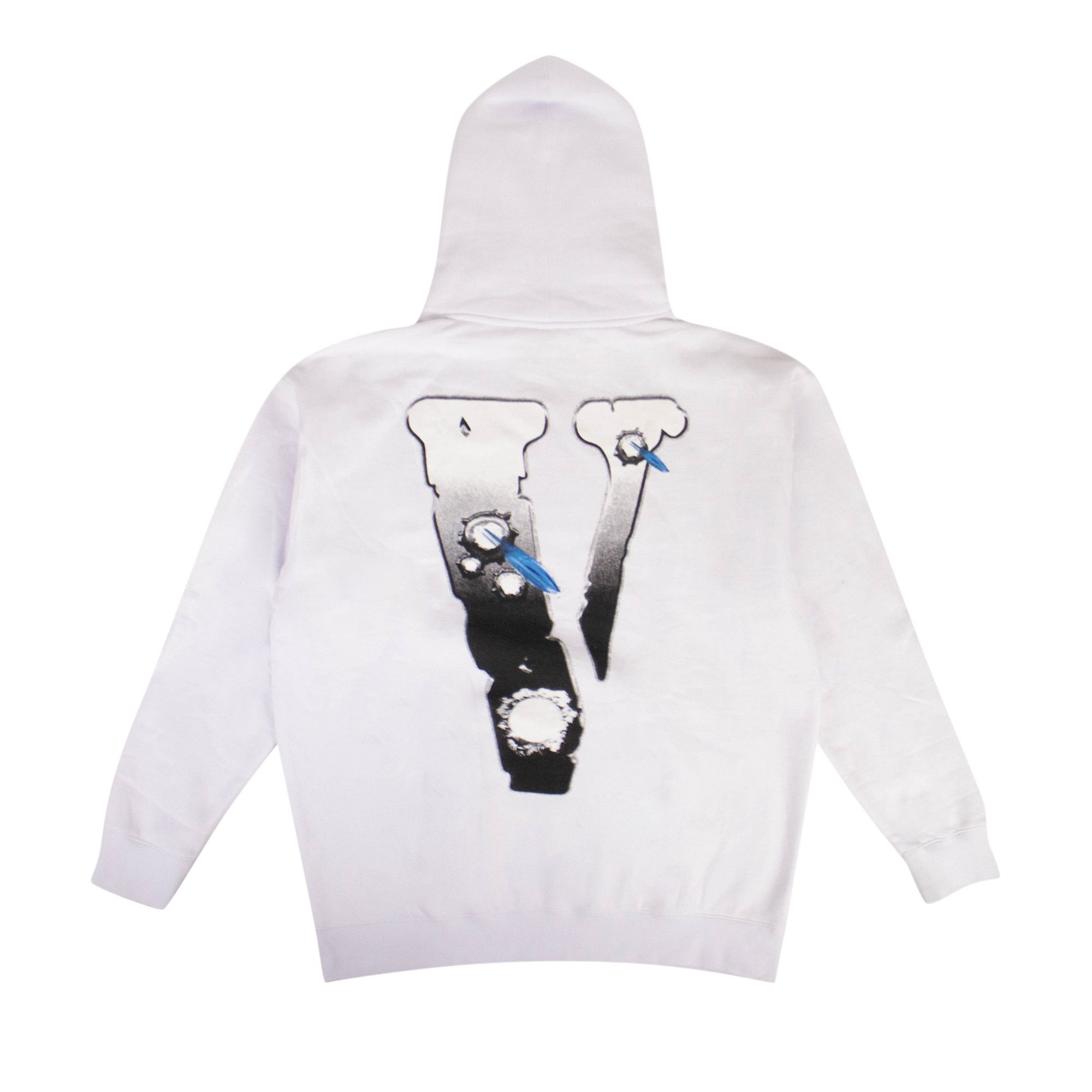 Buy Vlone x Pop Smoke Hawk Em Hooded Sweatshirt White 1020 100000106PSHE WHIT GOAT DE