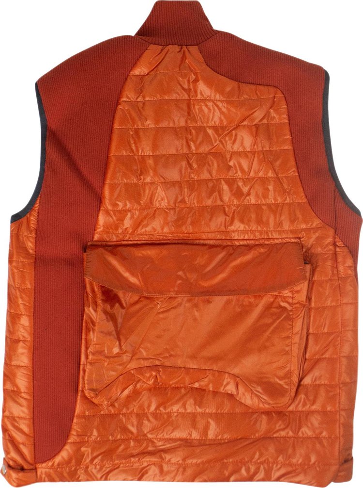 A Cold Wall Puffer Gilet Orange