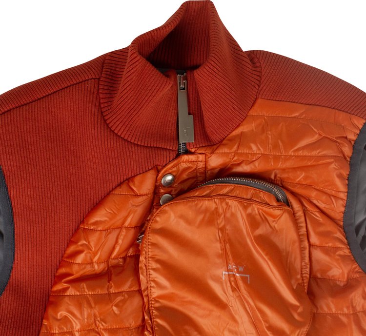 A Cold Wall Puffer Gilet Orange