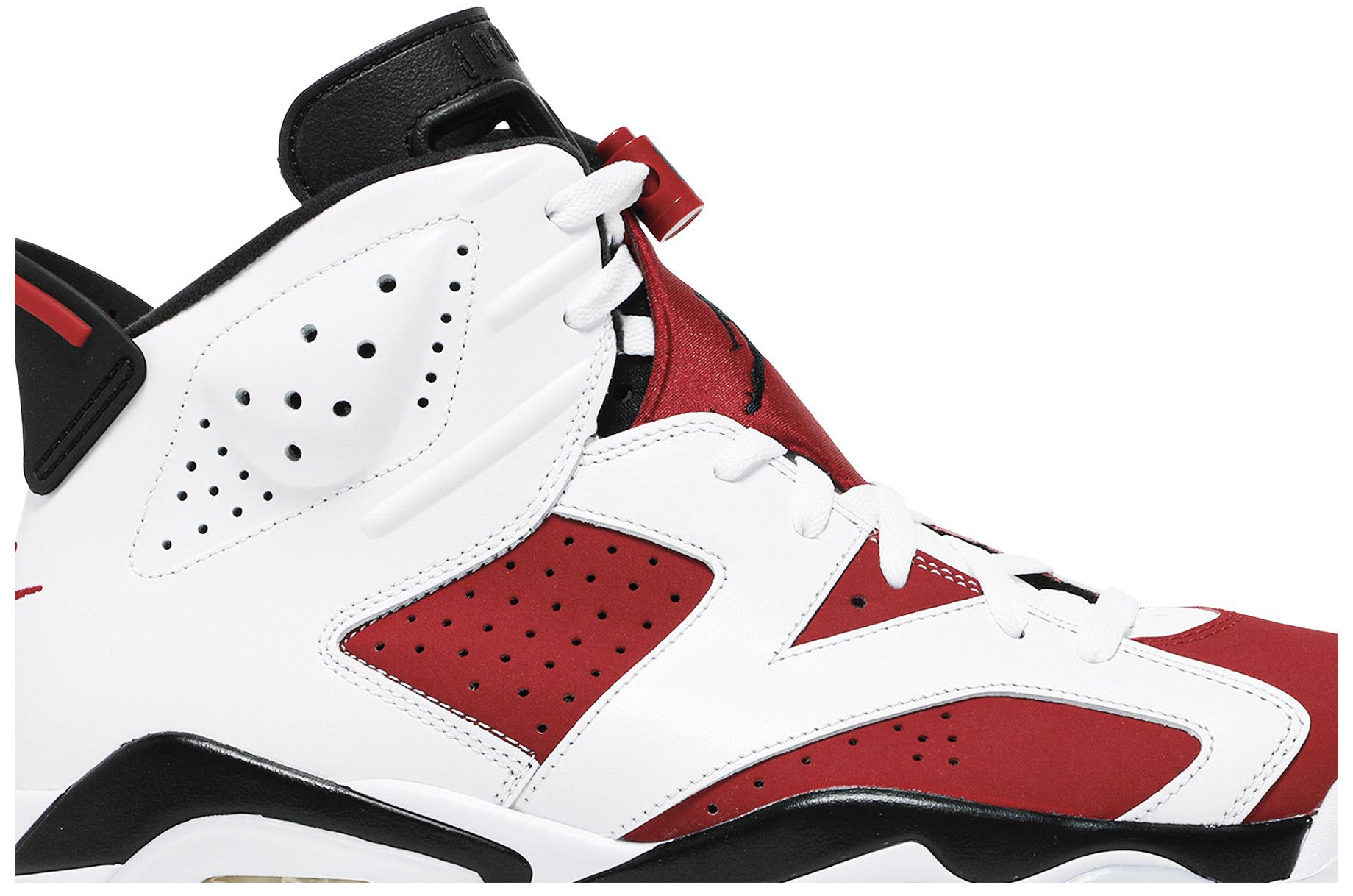 white carmine black retro 6