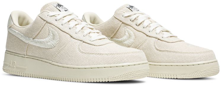 Nike Stussy x Air Force 1 Low Fossil