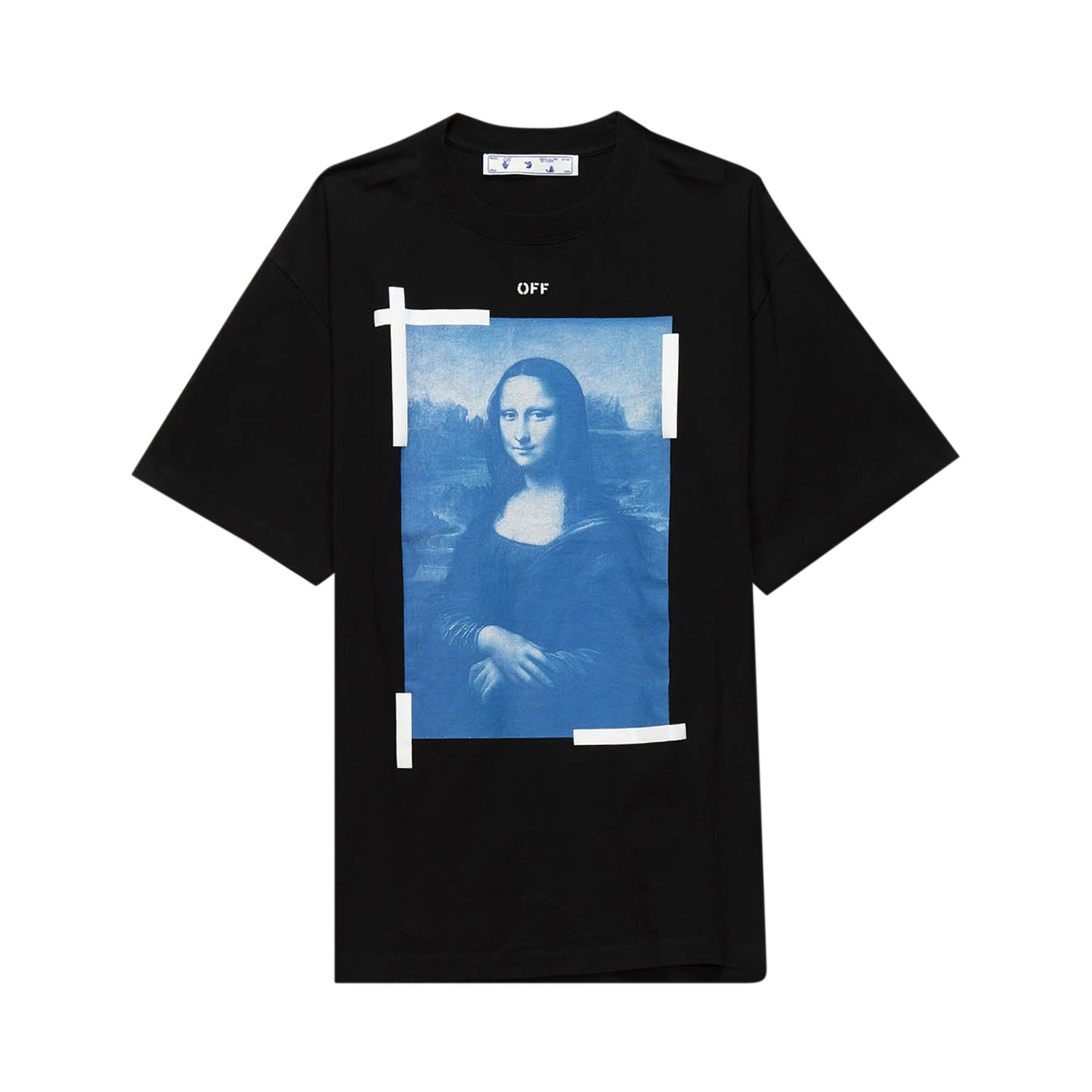 Off white mona lisa shirt top