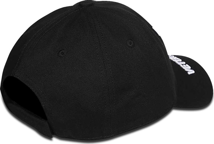 Vetements Antwerp Logo Cap Black