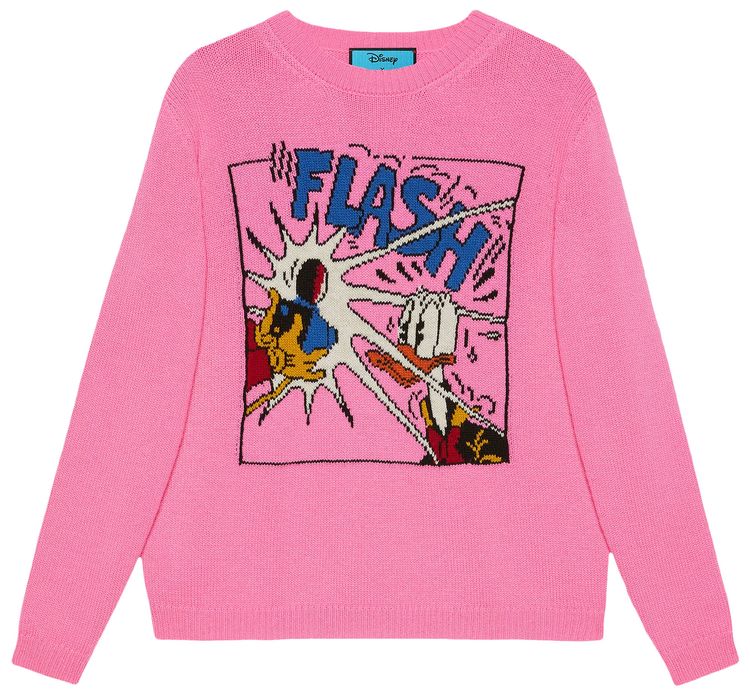 Gucci x Disney Donald Duck Wool Jumper Pink