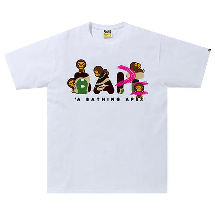 BAPE x BAIT x Funko Figure Tee White