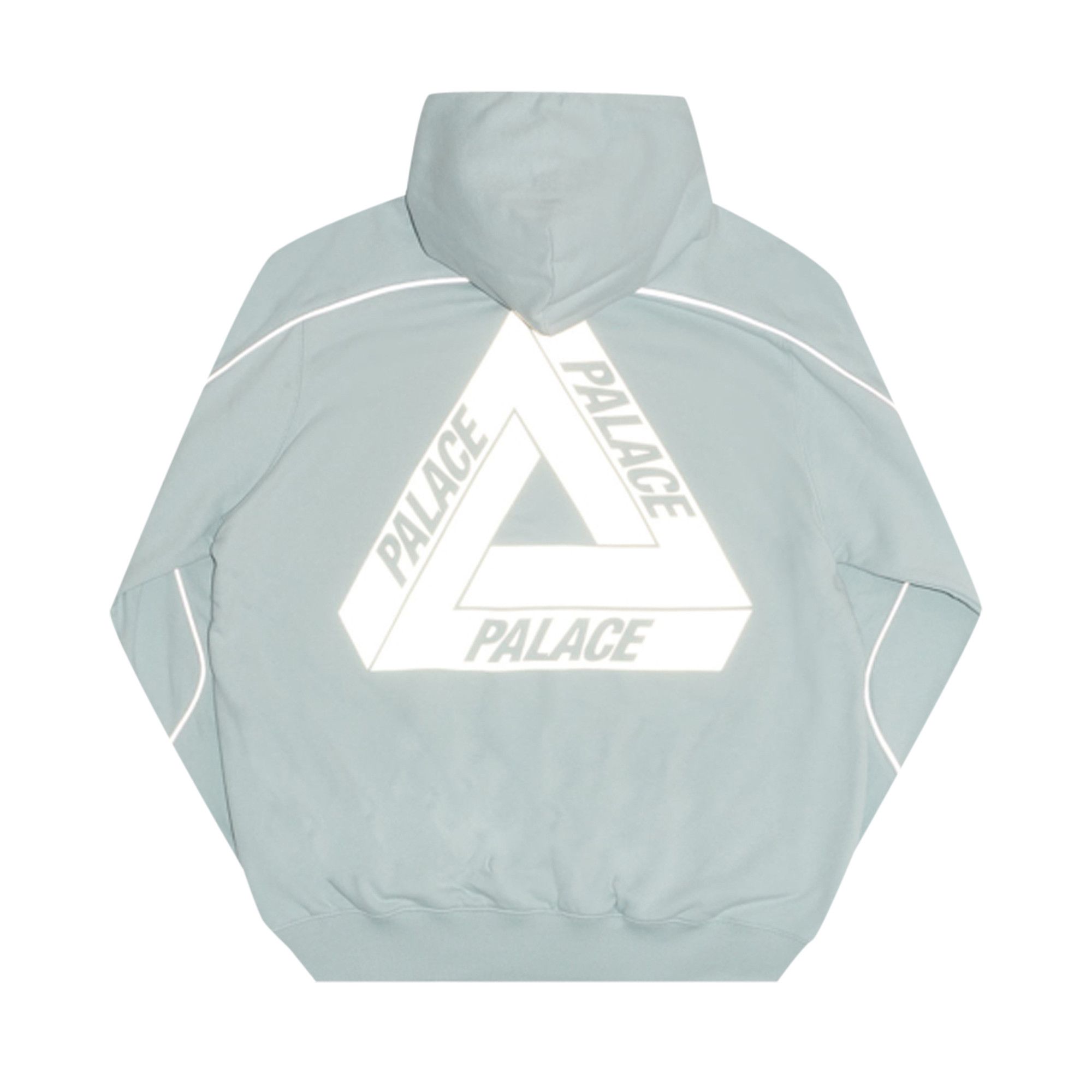 Buy Palace Reflecto Hood Cloud P16CS176 GOAT UK