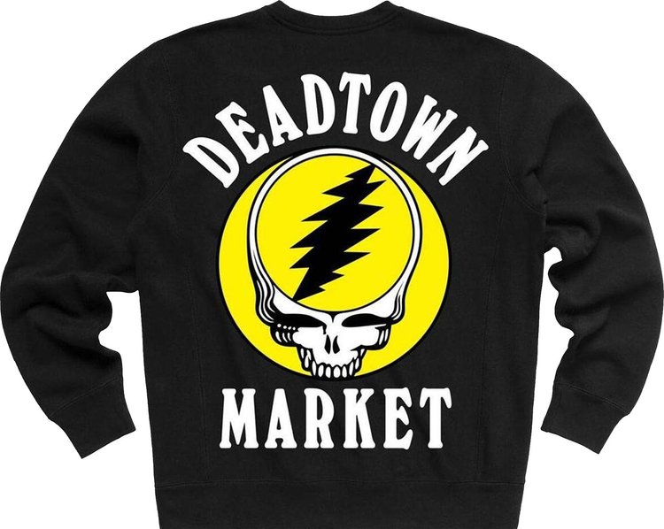 Chinatown Market GD Deadtown Crewneck Black