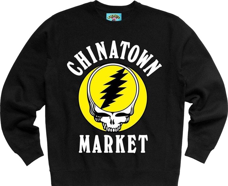 Chinatown Market GD Deadtown Crewneck Black