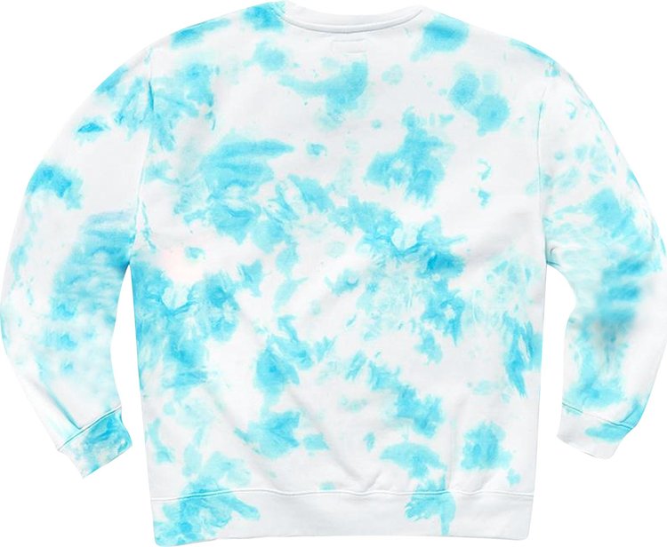 Chinatown Market Hypercute Crewneck Sweatshirt Blue Tie Dye