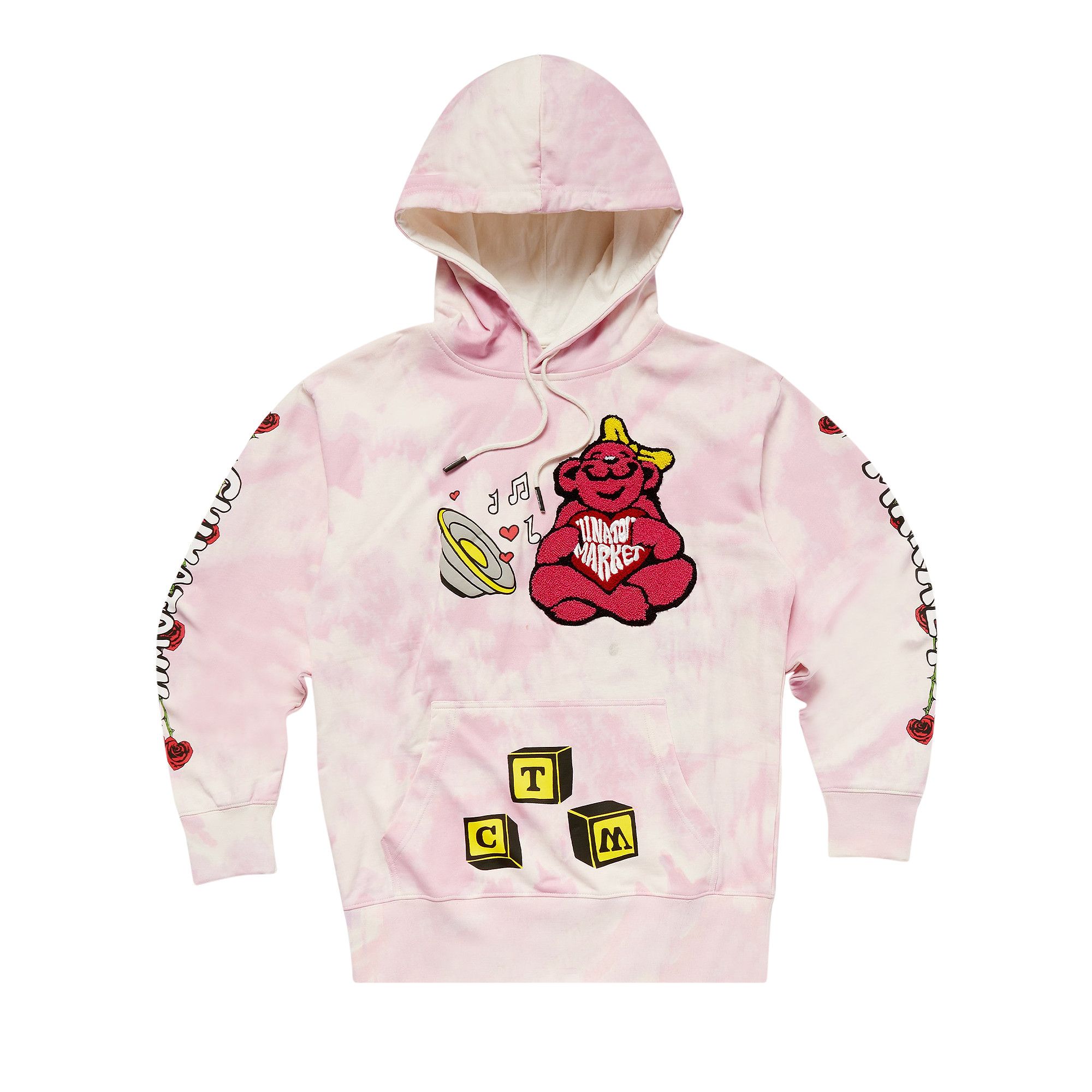 Chinatown market tie dye hoodie 2025