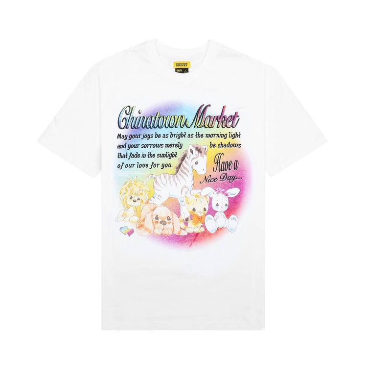 Chinatown Market Blessings T Shirt White