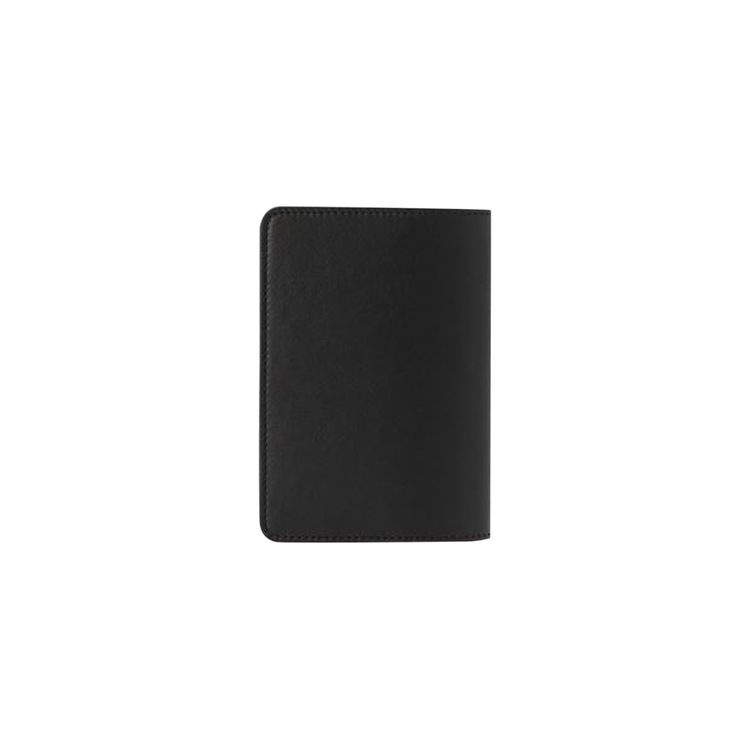 Off White Quote Passport Holder BlackWhite