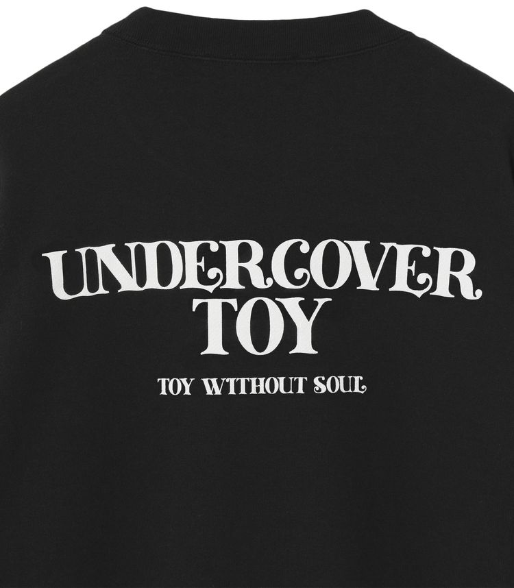 Undercover Screwed Bear Print Sweatshirt Black