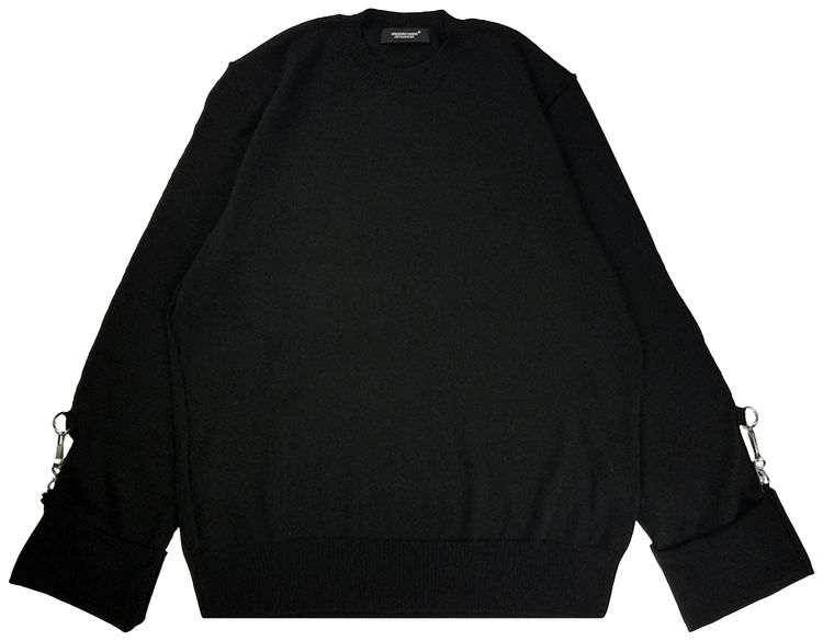 Undercover Sweater With Hardware Details Black