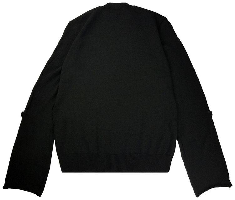 Undercover Sweater With Hardware Details Black