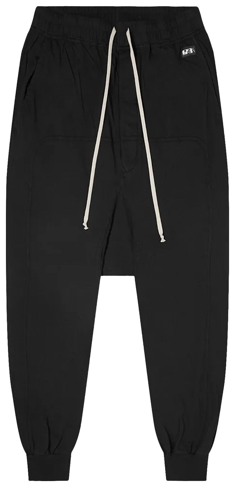 Rick Owens DRKSHDW Prisoner Drawstring Pants Black
