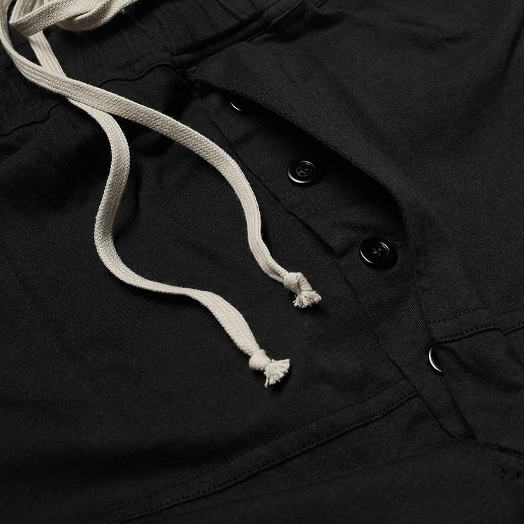 Rick Owens DRKSHDW Prisoner Drawstring Pants Black