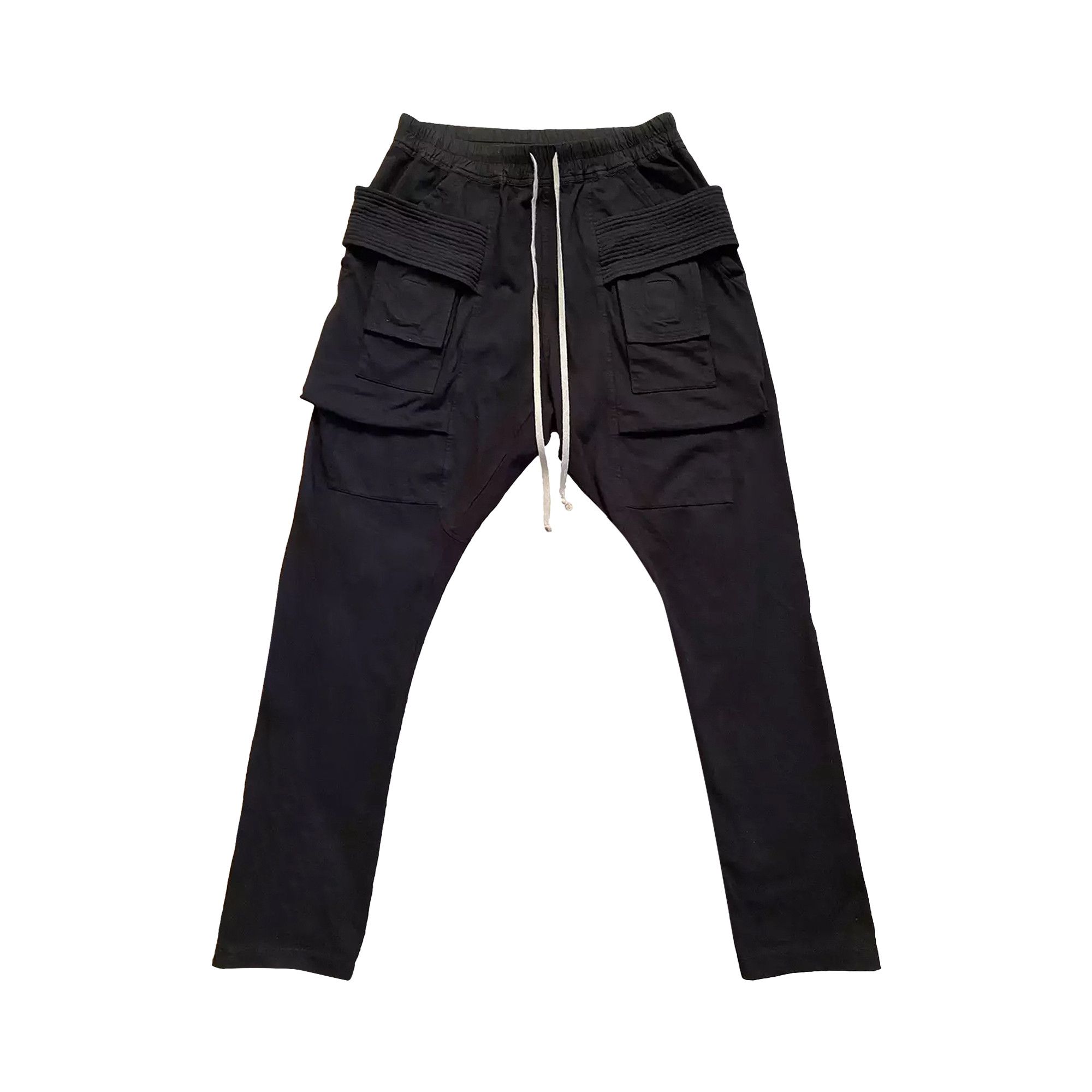 Buy Rick Owens DRKSHDW Creatch Cargo Drawstring Pants 'Black