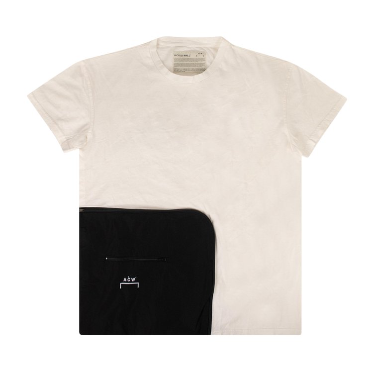 A-Cold-Wall* Zipper Pocket Short Sleeves T-Shirt 'White'