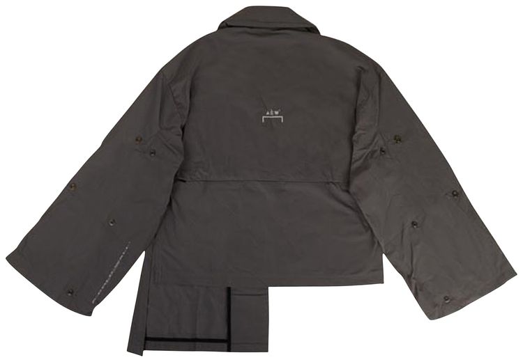 A Cold Wall Asymmetric Wrap Jacket Grey