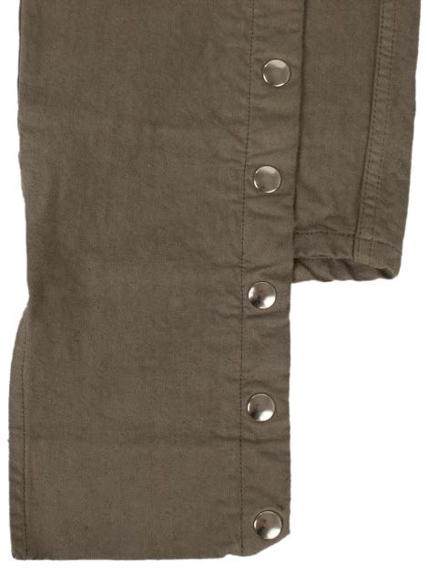 A Cold Wall Asymmetric Snap Pants Grey