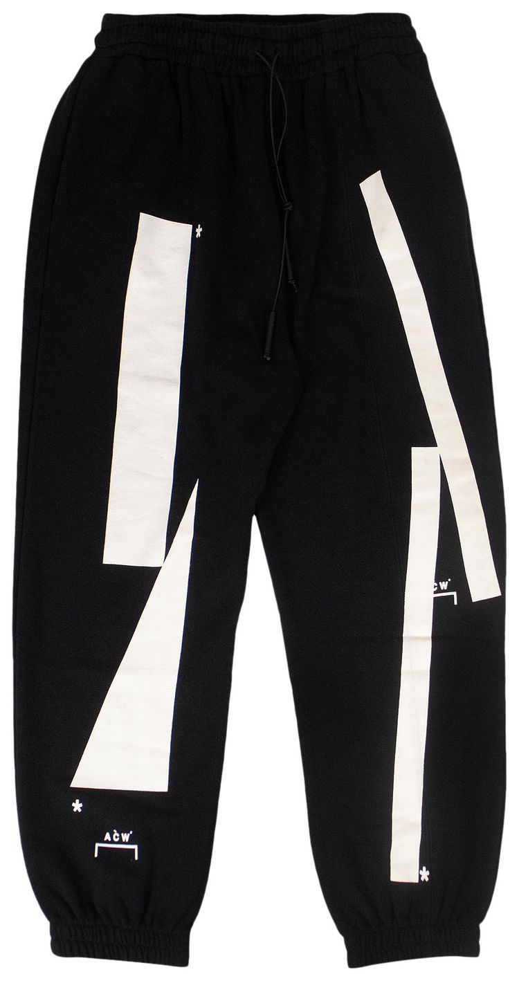 A Cold Wall Branded Sweatpants Black